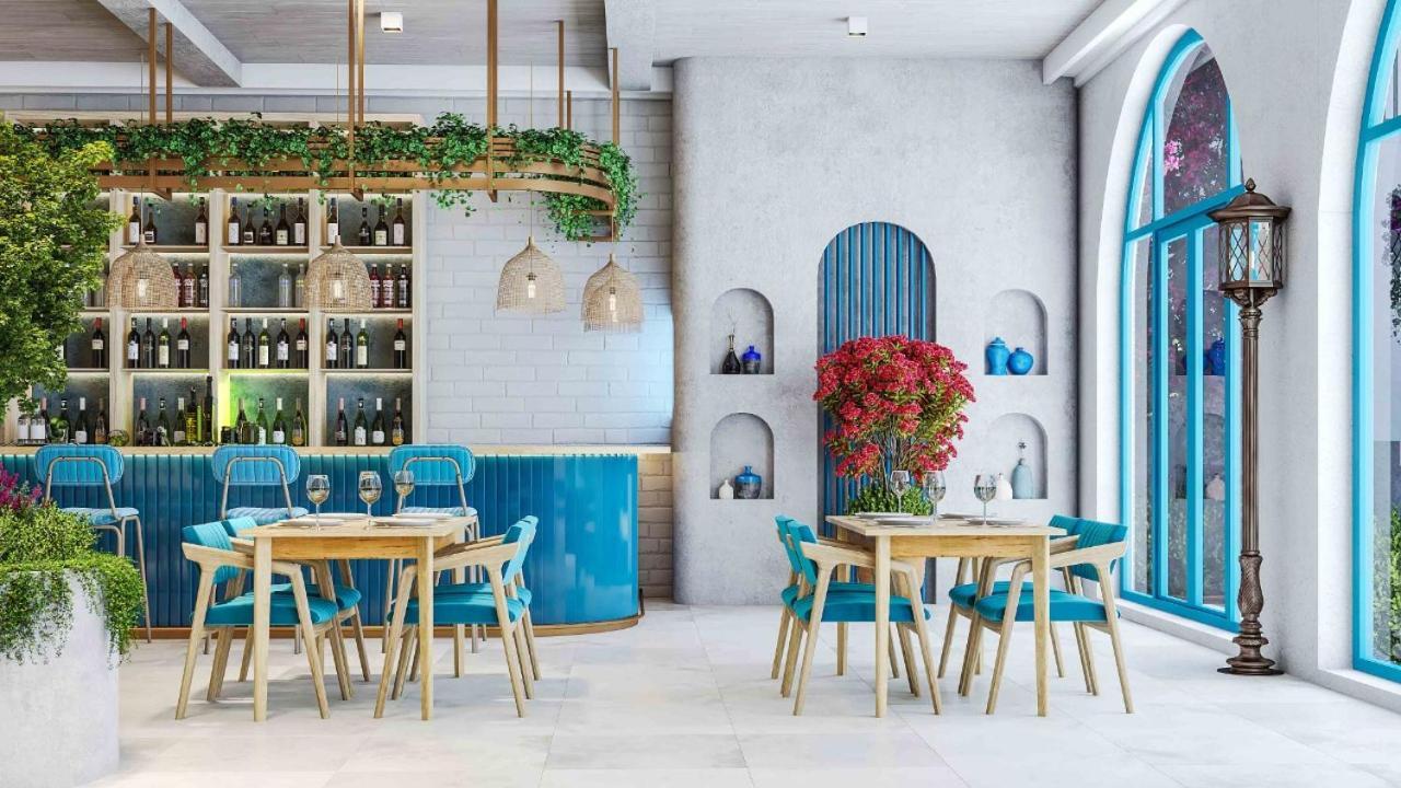 Отель Santorini Blue Негомбо Экстерьер фото